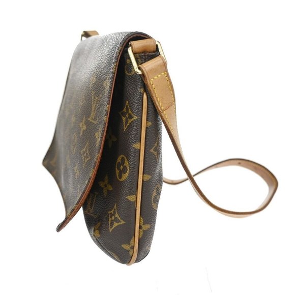 Auth LOUIS VUITTON Musette Tango Short Shoulder Bag Monogram Leather - Picture 9 of 16